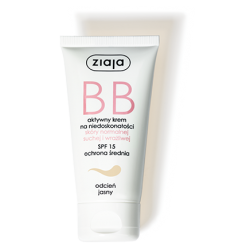 ZIAJA BB KREM ODCIEŃ JASNY DO SKÓRY NORMALNEJ WRAZLIWEJ /T-KART 50ML